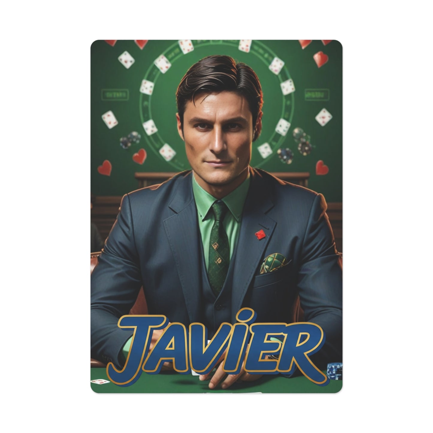 Carte da poker Javier Zanetti